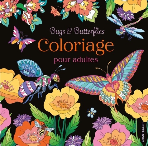 Bugs & Butterflies. Coloriage pour adultes