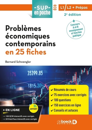 Problèmes économiques contemporains en 25 fiches. 2e édition