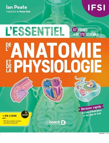 IFSI. L'essentiel de l’anatomie et de la physiologie humaines en fiches, Edition 2024