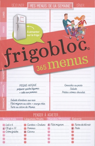 Frigobloc 365 menus