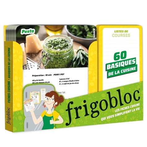 Frigobloc 60 classiques de la cuisine. Les fiches cuisine qui vous simplifient la vie