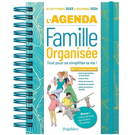 L'agenda de la Famille Organisée. Edition 2023-2024