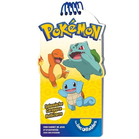 Pokémon, Mon carnet de jeux et d'activités. Avec des stickers