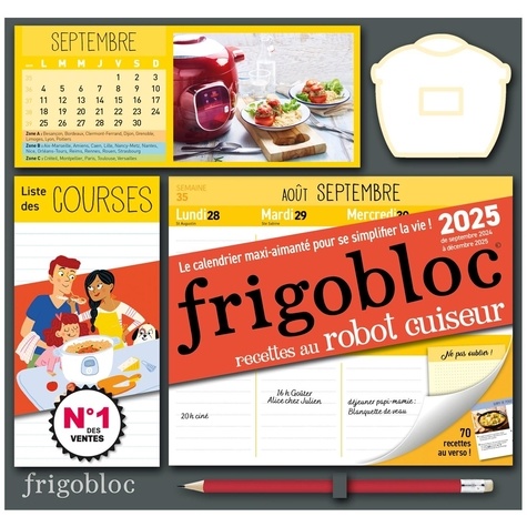 Frigobloc Recettes au robot cuiseur. Edition 2025