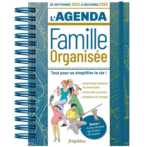 L'agenda Famille Organisée. Edition 2024-2025