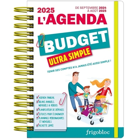 L'agenda budget ultra simple. Edition 2024-2025