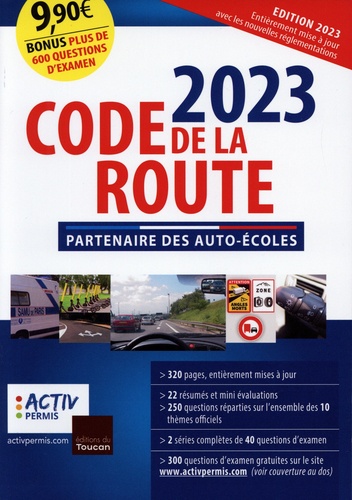 Code de la route. Edition 2023