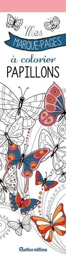 Mes marque-pages à colorier : Papillons