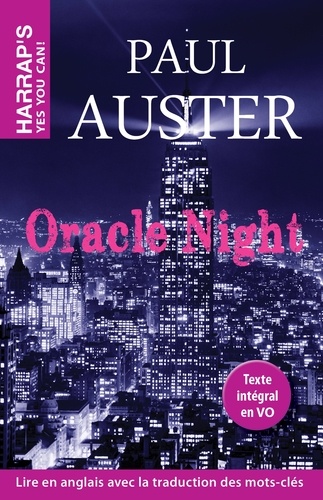 Oracle Night. Edition en anglais