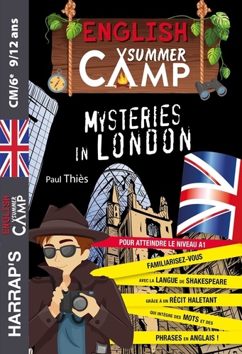 English summer camp - Mysteries in London. 6e