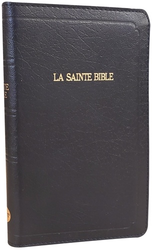 Sainte Bible 1910 noire zip