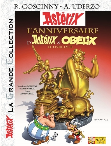 Astérix Tome 34 : L'anniversaire d'Astérix et Obélix. Le livre d'or