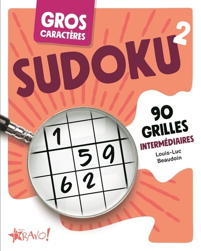 Gros caractères Sudoku 2. 150 grilles intermédiaires
