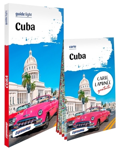 Cuba. Avec 1 carte laminée 1/730 000