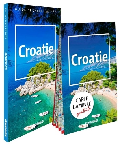 Croatie (guide et carte laminée)