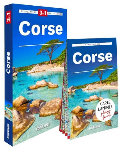 Corse. Guide + Atlas + Carte