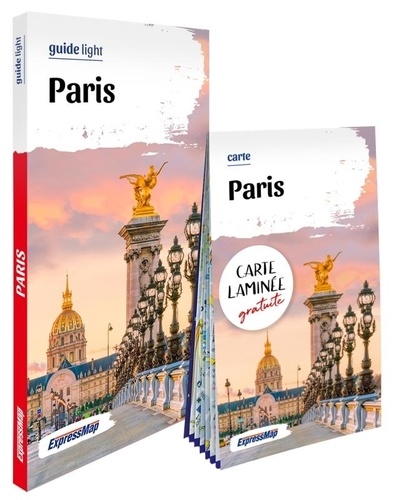 Guide light Paris. Avec une carte laminée, Edition 2024