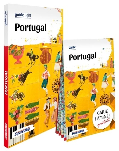 Guide light Portugal. Avec une carte laminée, Edition 2024