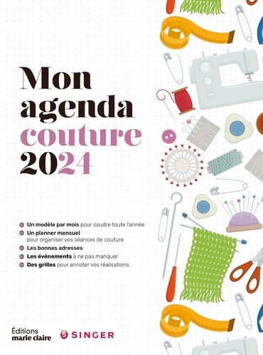 Mon agenda couture. Edition 2024