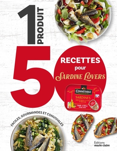 1 produit 50 recettes : sardines