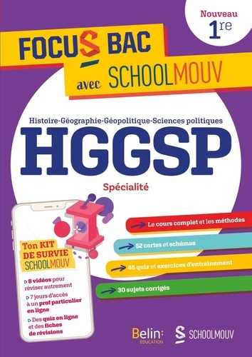 HGGSP Spécialité 1re. Edition 2023