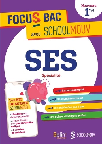 SES Spécialité 1re. Edition 2023