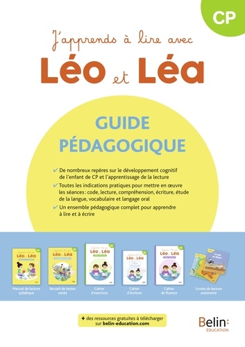 J'apprends à lire avec Léo et Léa, guide pédagogique - édition 2024