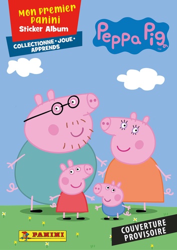 Mon premier cahier de stickers Peppa Pig. Avec 60 stickers !