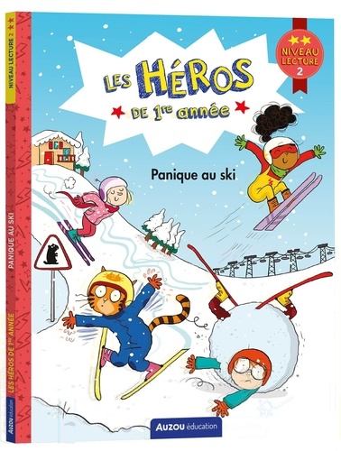 Les héros de 1re Primaire : Panique au ski. Niveau 2
