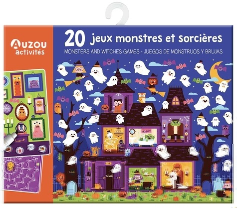 20 jeux monstres et sorcières. Edition en langues multiples